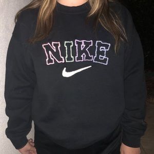 Nike black crewneck